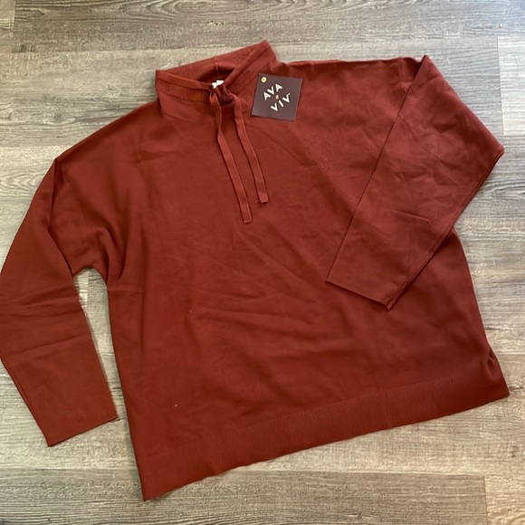 Ava & Viv Sweaters - Ava & Viv Cowl Neck Sweater